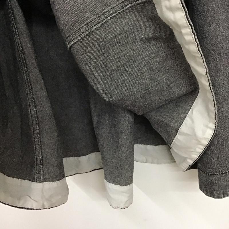 ニコアンド niko and... スカート ロングスカート L 無地 黒 / ブラック / レディース USED 古着 中古 10137169