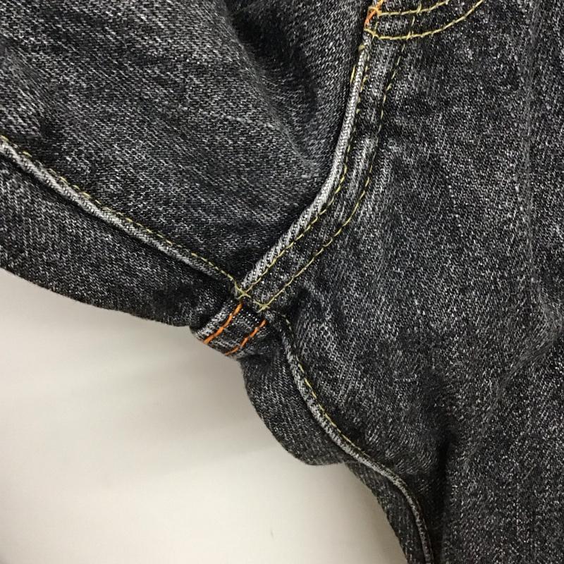 テンダーロイン TENDERLOIN パンツ デニム、ジーンズ デニムパンツ ワイドパンツ カジュアルパンツ 36 無地 黒 / ブラック / メンズ USED 古着 中古 10139778