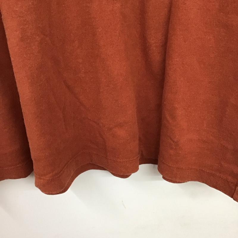 ニコアンド niko and... Tシャツ 半袖 M プリント 茶 / ブラウン / レディース USED 古着 中古 10131849