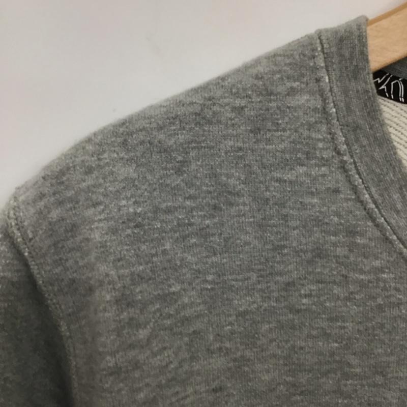 ナイキ NIKE トレーナー 半袖 半袖トレーナー クルーネックカットソー 半袖カットソー スポーツウェア M ロゴ、文字 灰 / グレー / メンズ USED 古着 中古 10139517