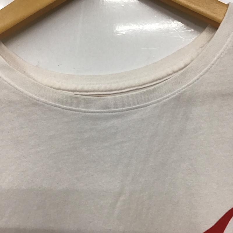 ナイキ NIKE Tシャツ 半袖 805002-410 半袖カットソー プリントTシャツ クルーネックカットソー L プリント 白 / ホワイト / メンズ USED 古着 中古 10137292
