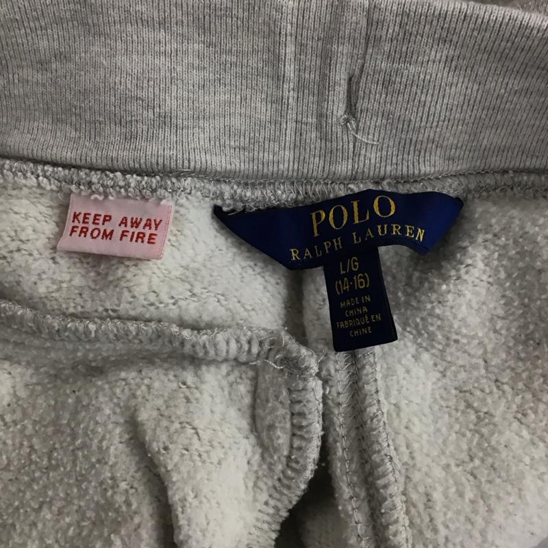ポロバイラルフローレン Polo by RALPH LAUREN パンツ ワークパンツ、ペインターパンツ スウェットパンツ ワイドパンツ カジュアルパンツ L ロゴ、文字 灰 / グレー / メンズ USED 古着 中古 10129035