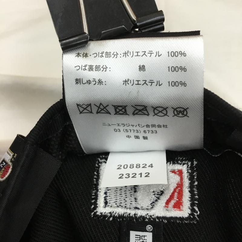 ニューエラ NEW ERA 帽子 キャップ ホワイトソックス ロゴ、文字 黒 / ブラック / X 白 / ホワイト / メンズ USED 古着 中古 10129690