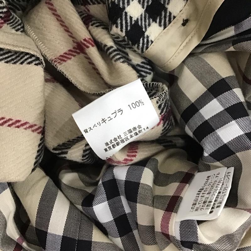 バーバリーロンドン Burberry London コート トレンチコート FR072-615-09 ライナー付き ノバチェック 40 無地 黒 / ブラック / レディース USED 古着 中古 10113020