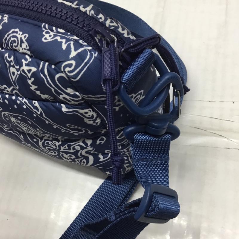 シュプリーム Supreme ショルダーバッグ ショルダーバッグ 22FW 22AW パッファー サイドバッグ ペイズリー ロゴ、文字 青 / ブルー / メンズ USED 古着 中古 10120985