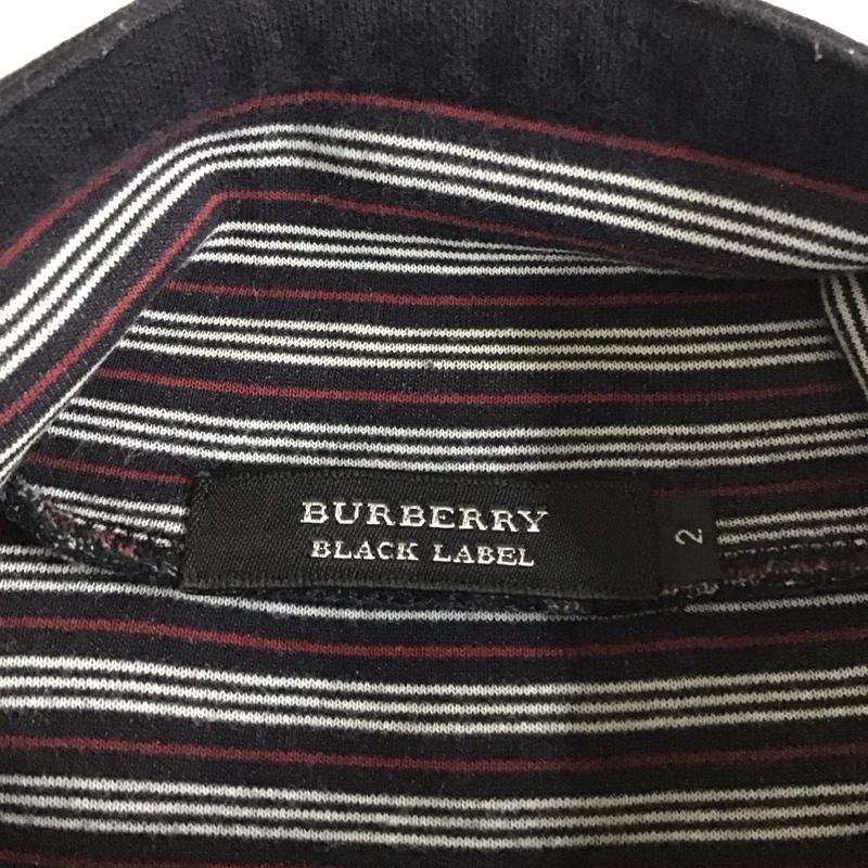 バーバリーブラックレーベル BURBERRY BLACK LABEL ジャケット、上着 ジャンパー、ブルゾン ジップアップジャケット ジャンパー ジャケット カジュアルジャケット カーディガン 2 ロゴ、文字 紺 / ネイビー / メンズ USED 古着 中古 10120042
