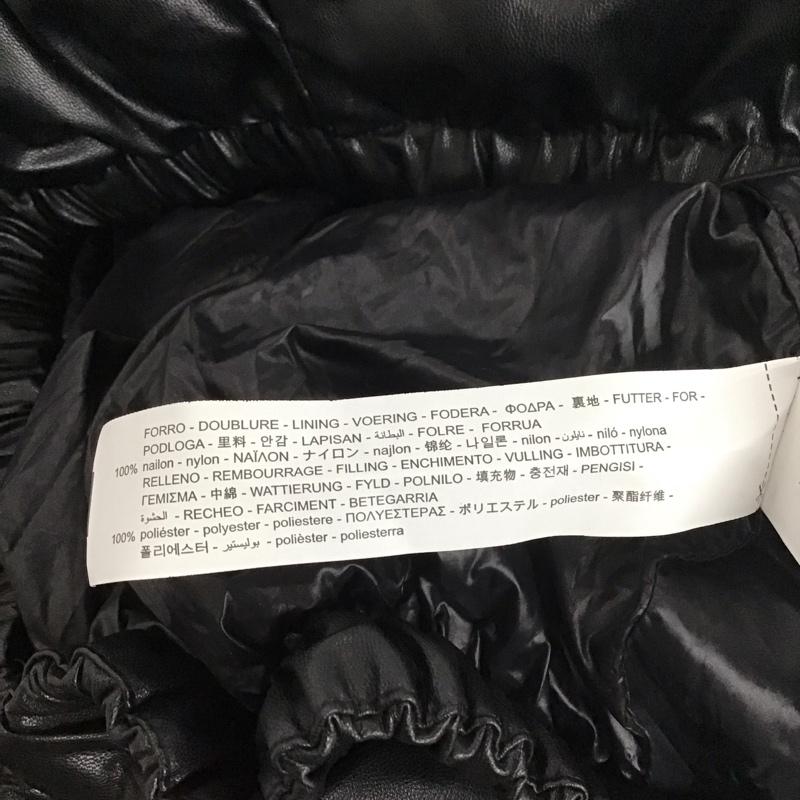 ザラ ZARA ジャケット、上着 ジャケット、ブレザー 2969 280 800 フェイクレザー 中綿 L 無地 黒 / ブラック / レディース USED 古着 中古 10111064