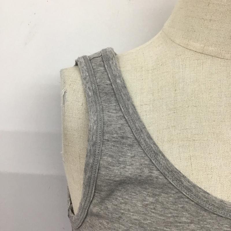 バーバリーロンドン Burberry London タンクトップ タンクトップ タンクトップ ノースリーブカットソー 1 無地 灰 / グレー / レディース USED 古着 中古 10112514
