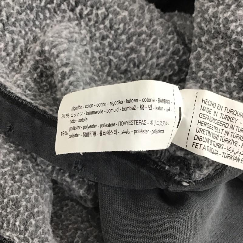 ザラ ZARA トレーナー 長袖 6050 343 802 スウェット 裏起毛 M ダメージ加工 チャコールグレー / チャコールグレー / レディース USED 古着 中古 10119393