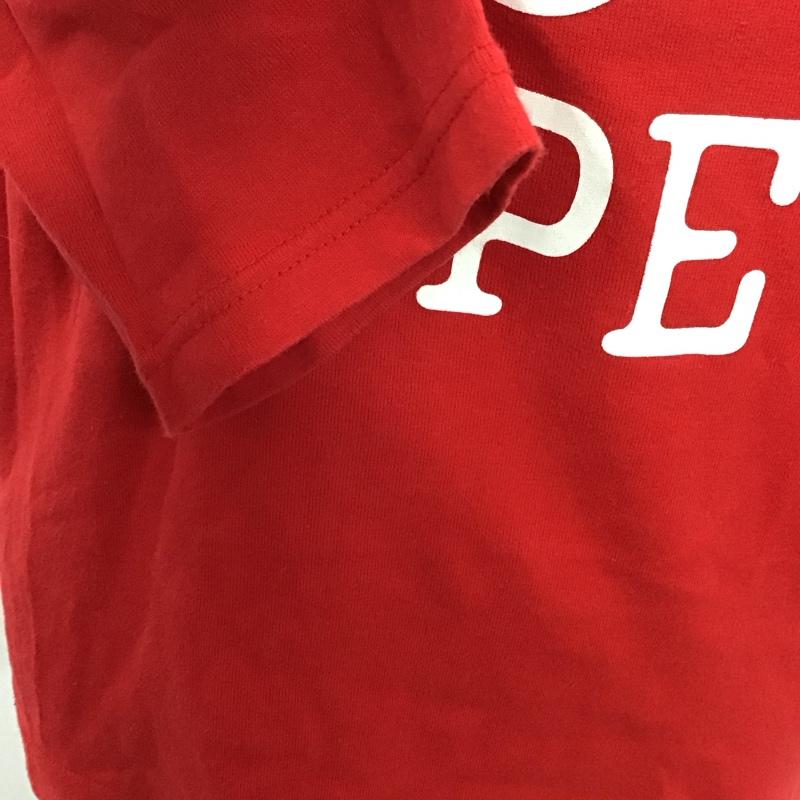 アベイシングエイプ A BATHING APE カットソー 七分袖 七分丈カットソー クルーネックカットソー プリントTシャツ XXS プリント 白 / ホワイト / X 赤 / レッド / レディース USED 古着 中古 10117501