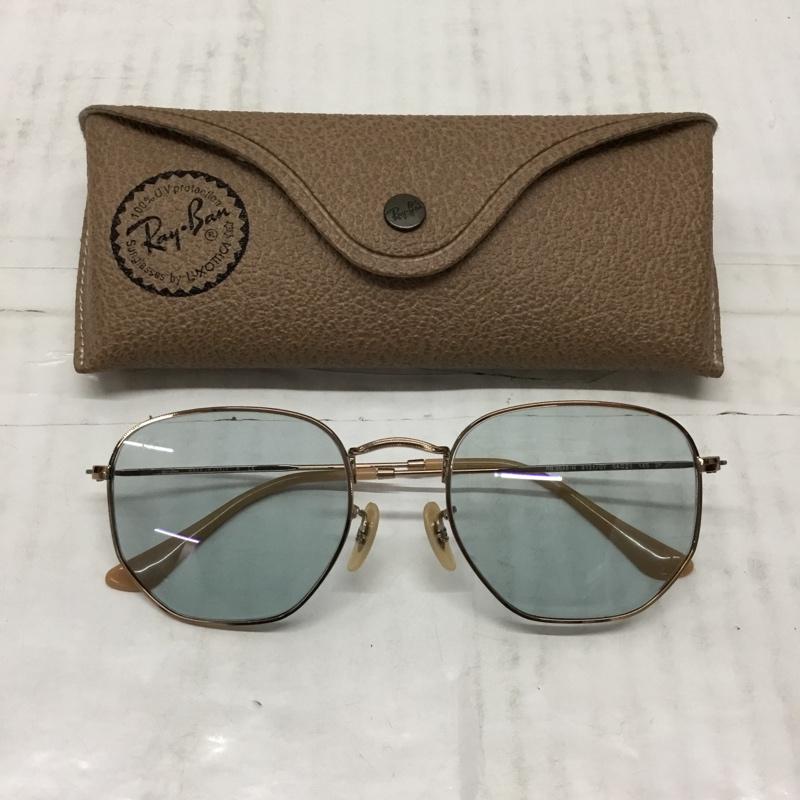 レイバン Ray-Ban めがね・サングラス サングラス RB3548-N 9131 0Y HEXAGONAL EVOLVE FLAT LENSES ロゴ、文字 金 / ゴールド / メンズ USED 古着 中古 10111052