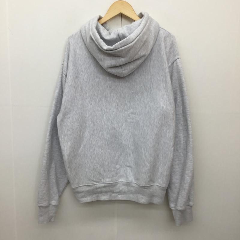 ステューシー STUSSY パーカー 長袖 No.4 Hoodie M ロゴ、文字 灰 / グレー / メンズ USED 古着 中古 10138293