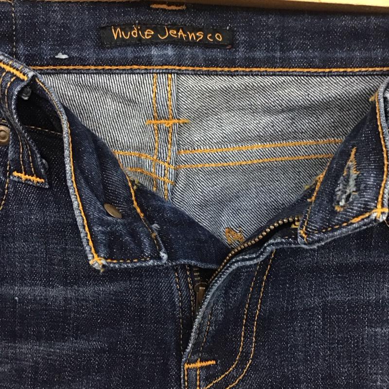 ヌーディージーンズ Nudie Jeans パンツ デニム、ジーンズ デニムパンツ スリムパンツ ジーンズ 27インチ 無地 インディゴ / インディゴ /  メンズ USED 古着 中古 10124025