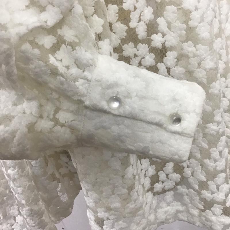 アルシーヴ archives カットソー 長袖 無地 白 / ホワイト /  レディース USED 古着 中古 10107586