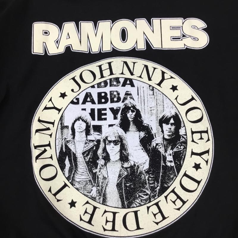 古着 USED Tシャツ 半袖 半袖カットソー プリントTシャツ クルーネックカットソー バンドTシャツ L プリント 黒 / ブラック / メンズ USED 古着 中古 10106912