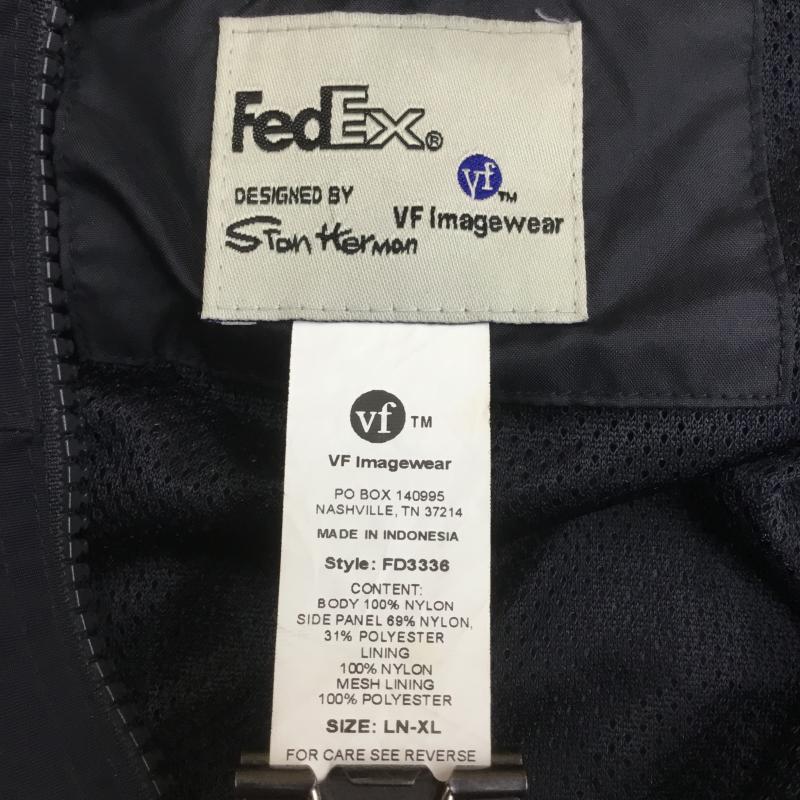 ユーズドクロージング used clothes ジャケット、上着 ジャケット、ブレザー FedEx フェデックス ナイロン ジャケット XL ロゴ、文字 紫 / パープル / メンズ USED 古着 中古 10108201