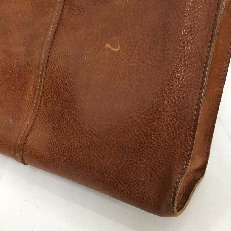 ゲンテン genten トートバッグ トートバッグ レザー 無地 茶 / ブラウン / レディース USED 古着 中古 10129113