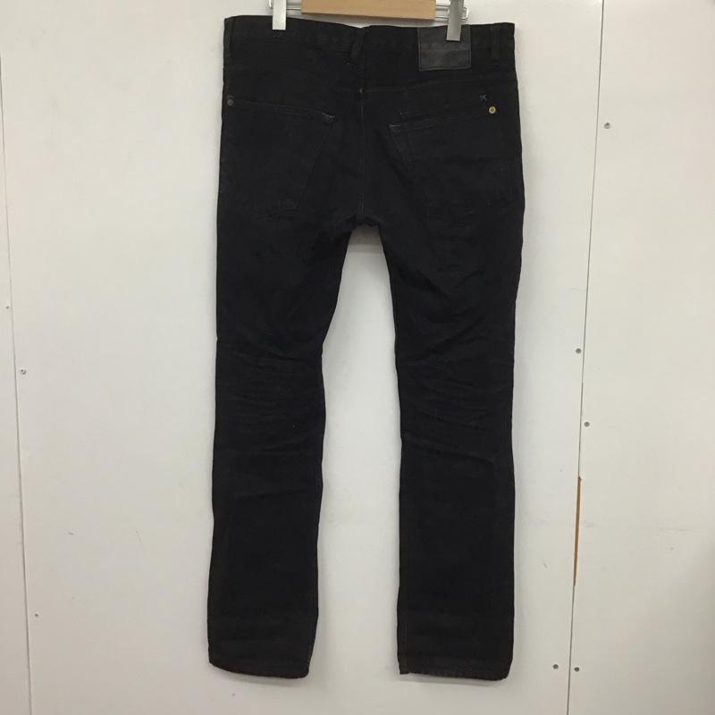 ポールスミス Paul Smith パンツ デニム、ジーンズ デニムパンツ スリムパンツ カジュアルパンツ ストレッチパンツ XL 無地 黒 / ブラック / メンズ USED 古着 中古 10133375
