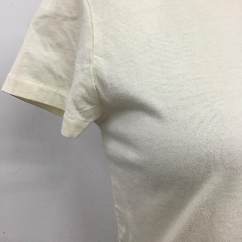 ポロラルフローレン POLO RALPH LAUREN カットソー 半袖 半袖カットソー 無地Tシャツ クルーネックカットソー XS 無地 白 / ホワイト / レディース USED 古着 中古 10115969
