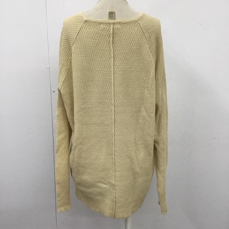 フリークスストア FREAK S STORE カットソー 長袖 FREE 無地 ベージュ / ベージュ /  レディース USED 古着 中古 10106688