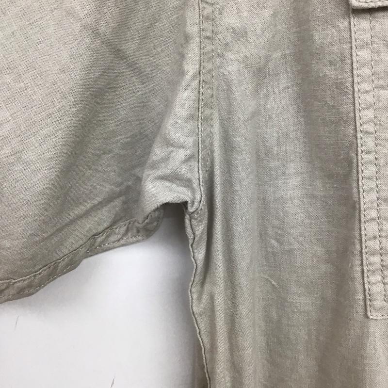 ジーナシス JEANASIS シャツ、ブラウス 長袖 JS063239TS FREE 無地 ベージュ / ベージュ / レディース USED 古着 中古 10139526
