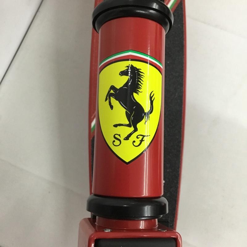 古着 USED ファッション小物 ファッション小物 FXA70 スクーデリア フェラーリ キックボード キックスケーター ビッグホイール 箱有 ロゴ、文字 赤 / レッド / メンズ USED 古着 中古 10129540