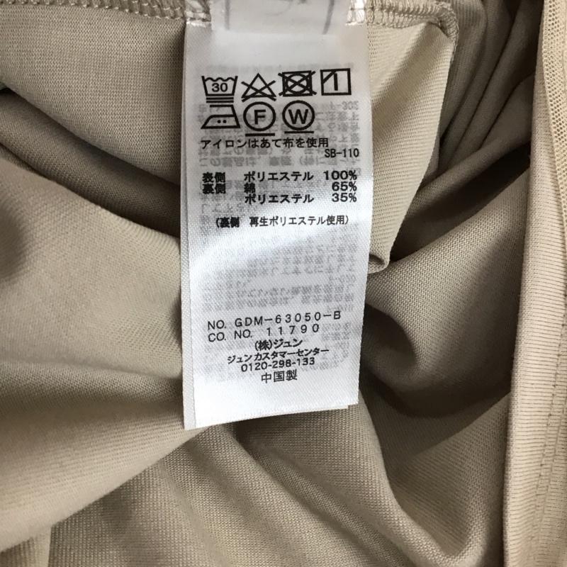 ロペピクニック ROPE PICNIC カットソー 長袖 長袖カットソー クルーネックカットソー ロングスリーブカットソー 38 無地 ベージュ / ベージュ / レディース USED 古着 中古 10118592