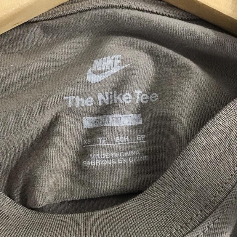 ナイキ NIKE Tシャツ 半袖 fv5509-233 スポーツウェアチルニット 半袖カットソー スポーツウェア XS ロゴ、文字 茶 / ブラウン / レディース USED 古着 中古 10136438