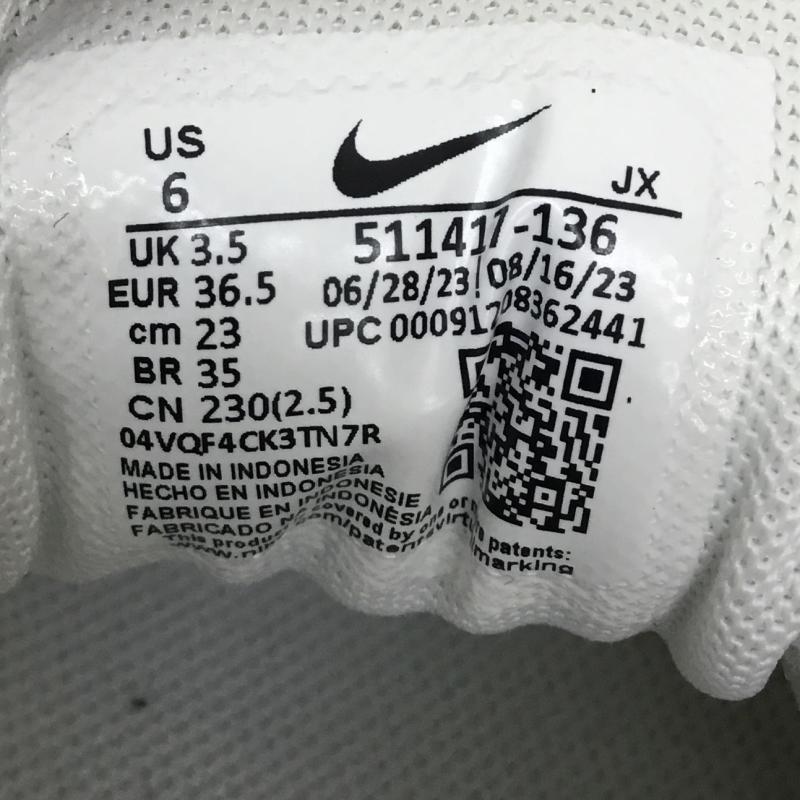 ナイキ NIKE スニーカー スニーカー 511417-136 エア マックス コリレート 23.0cm ロゴ、文字 白 / ホワイト / X 灰 / グレー / X 黒 / ブラック / レディース USED 古着 中古 10137580
