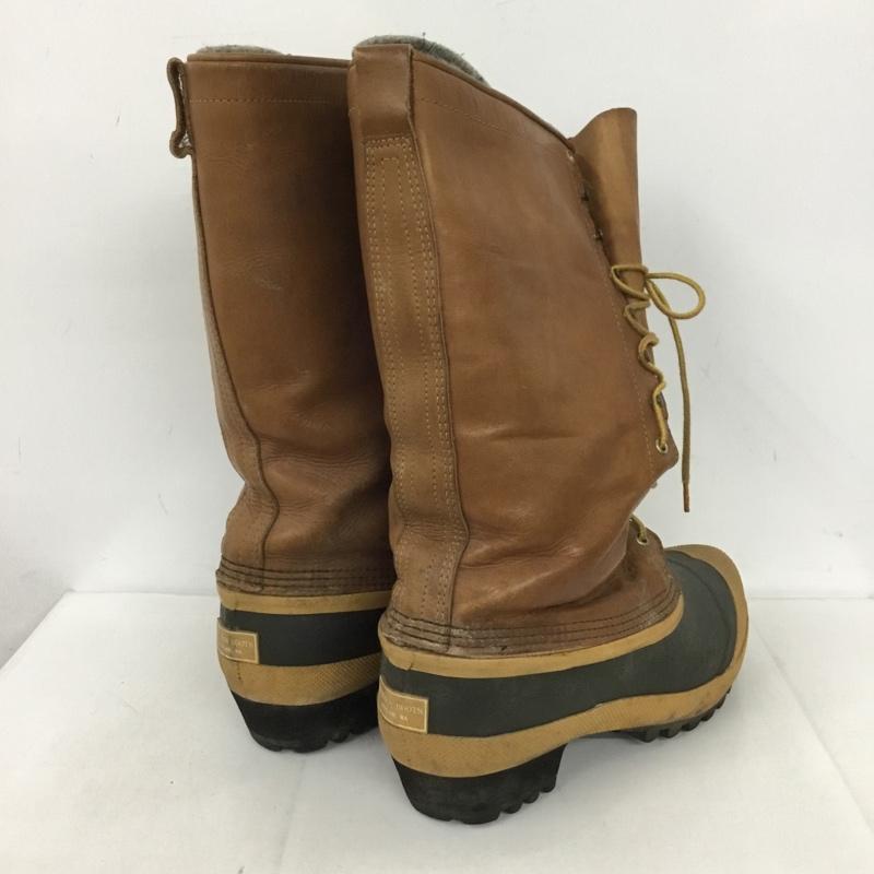 ホワイツブーツ WHITE S BOOTS ブーツ 一般 スノーブーツ ウィンターブーツ .レースアップ 無地 茶 / ブラウン / メンズ USED 古着 中古 10129554