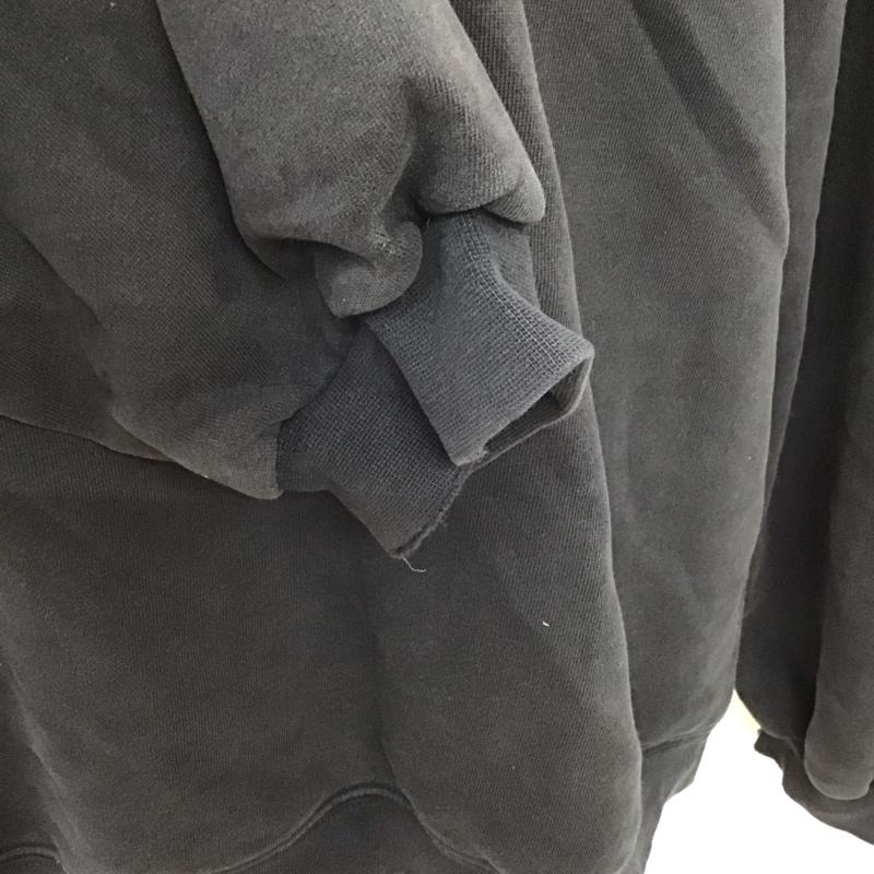 チャンピオン Champion トレーナー 長袖 長袖トレーナー スウェット クルーネック リブスウェットカットソー XXL 刺繍 紺 / ネイビー /  メンズ USED 古着 中古 10119515
