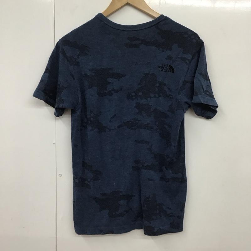 ザノースフェイス THE NORTH FACE Tシャツ 半袖 nt11933 デザートカモ迷彩Tシャツ 半袖カットソー プリントTシャツ M カモフラージュ柄・迷彩 青 / ブルー / メンズ USED 古着 中古 10130469