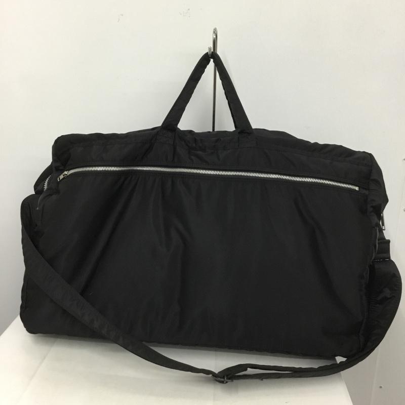 ポーター PORTER ボストンバッグ ボストンバッグ タンカー 2WAY BOSTON BAG L ロゴ、文字 黒 / ブラック / メンズ USED 古着 中古 10138550