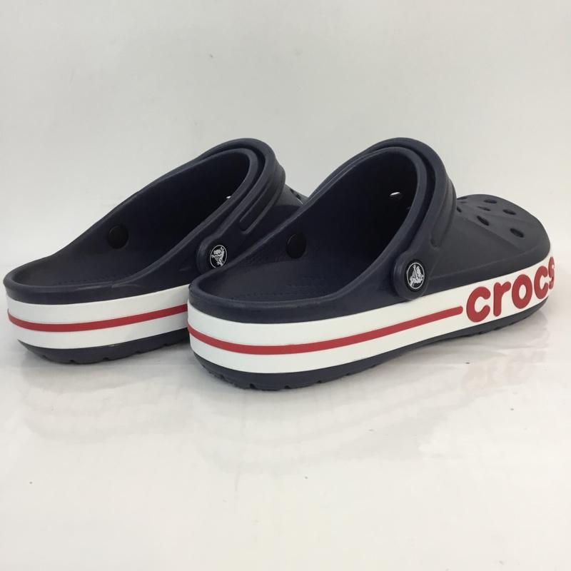 クロックス crocs サンダル サンダル 205089-4CC バヤバンドクログ Bayaband 23.0cm 無地 紺 / ネイビー / レディース USED 古着 中古 10117339