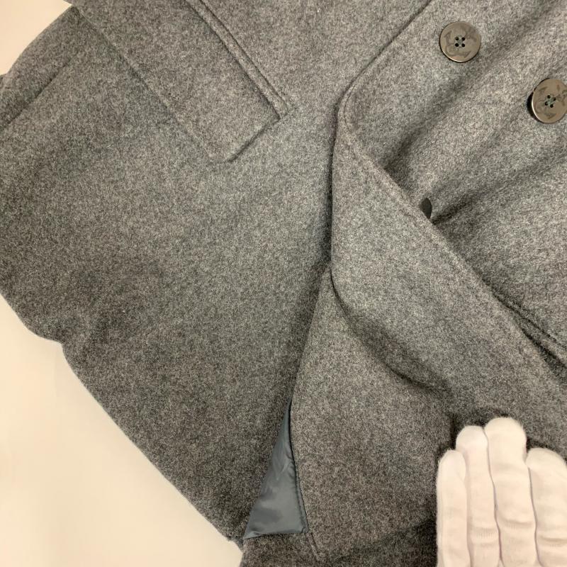ギャップ GAP コート ピーコート S 無地 灰 / グレー / メンズ USED 古着 中古 10014018