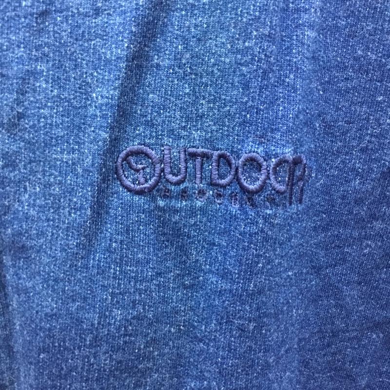 アウトドア OUTDOOR ジャケット、上着 ジャンパー、ブルゾン C6525ER ジップアップ コットン M ロゴ、文字 紺 / ネイビー / メンズ USED 古着 中古 10118973