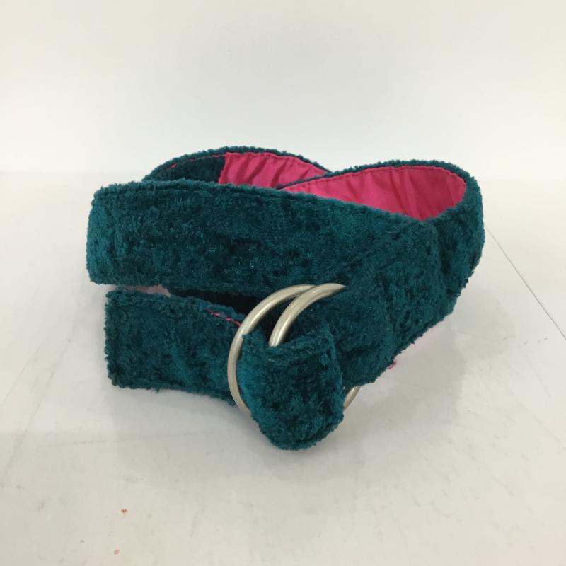 アーバンリサーチ URBAN RESEARCH ベルト・バックル ベルト リングベルト SIZE:38 無地 青 / ブルー / X 緑 / グリーン / X 桃 / ピンク / レディース USED 古着 中古 10045813