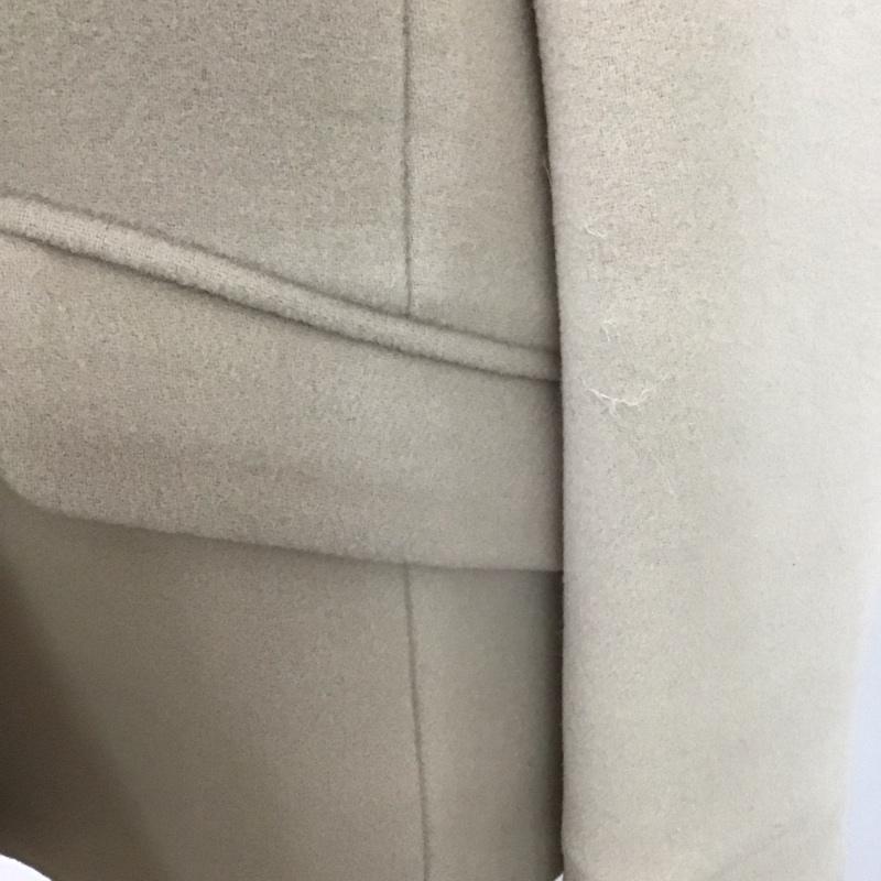 ユナイテッドアローズグリーンレーベルリラクシング UNITED ARROWS green label relaxing コート コート一般 3625-126-1383 2wayノーカラーフードコートSHORT 40 無地 ベージュ / ベージュ / レディース USED 古着 中古 10123589