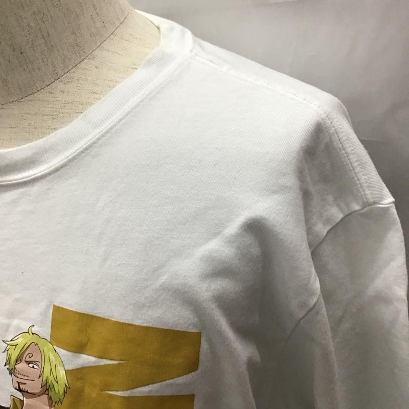 ニューエラ NEW ERA Tシャツ 半袖 半袖カットソー プリントTシャツ クルーネックカットソー XL プリント 白 / ホワイト /  メンズ USED 古着 中古 10111801