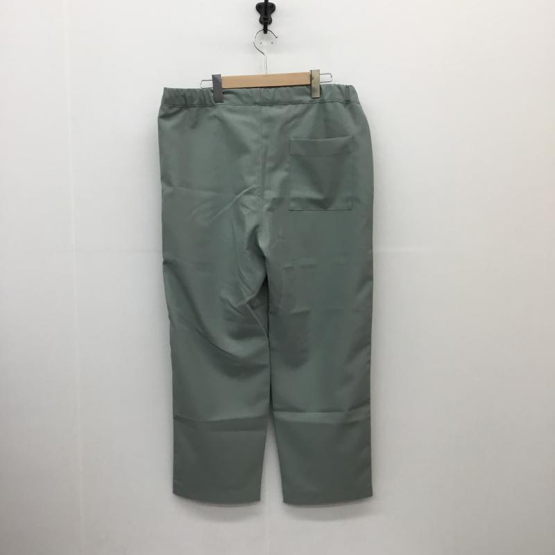 オーエーエムシー OAMC パンツ ワークパンツ、ペインターパンツ OAMC ドローコードクロップドパンツ 23E28OAU50 L 無地 薄緑 / ライトグリーン /  メンズ USED 古着 中古 10124745