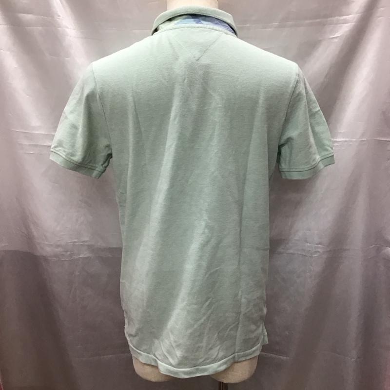 ヒルフィガーデニム HILFIGER DENIM ポロシャツ 半袖 半袖ポロシャツ カラーシャツ 半袖カットソー L ロゴ、文字 マルチカラー / マルチカラー /  メンズ USED 古着 中古 10113226