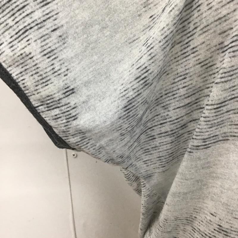 ディーゼル DIESEL Tシャツ 半袖 クルーネック S 総柄 灰 / グレー / レディース USED 古着 中古 10112340