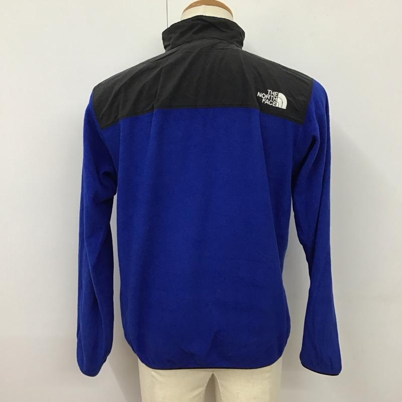 ザノースフェイス THE NORTH FACE ジャケット、上着 ジャンパー、ブルゾン nl21404z フリースジャケット ジップアップジャケット L ロゴ、文字 青 / ブルー / メンズ USED 古着 中古 10114419