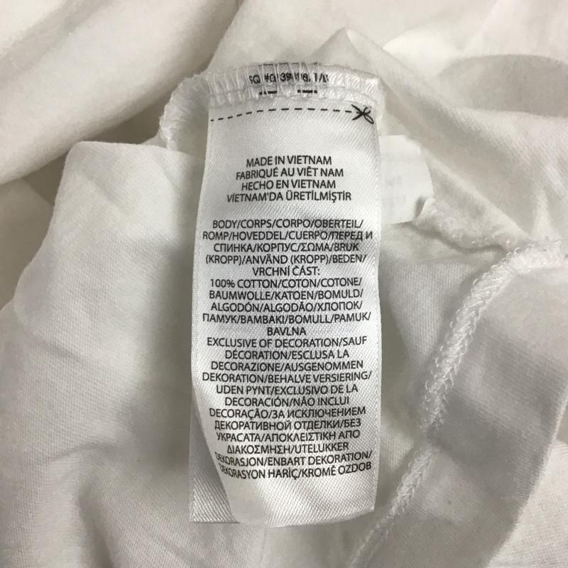 ポロラルフローレン POLO RALPH LAUREN Tシャツ 半袖 半袖カットソー プリントTシャツ クルーネックカットソー L ロゴ、文字 白 / ホワイト / メンズ USED 古着 中古 10130735