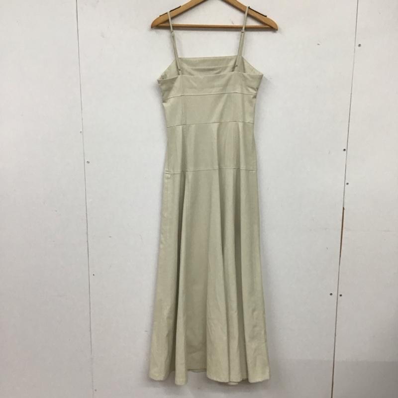 ザラ ZARA ワンピース ロングスカート XS 無地 アイボリー / アイボリー / レディース USED 古着 中古 10137443