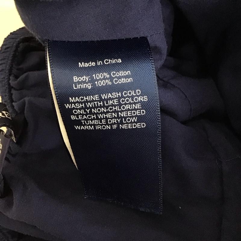 ラルフローレン RALPHLAUREN スカート ミニスカート ギャザー 段々 XL 無地 紺 / ネイビー / レディース USED 古着 中古 10118843