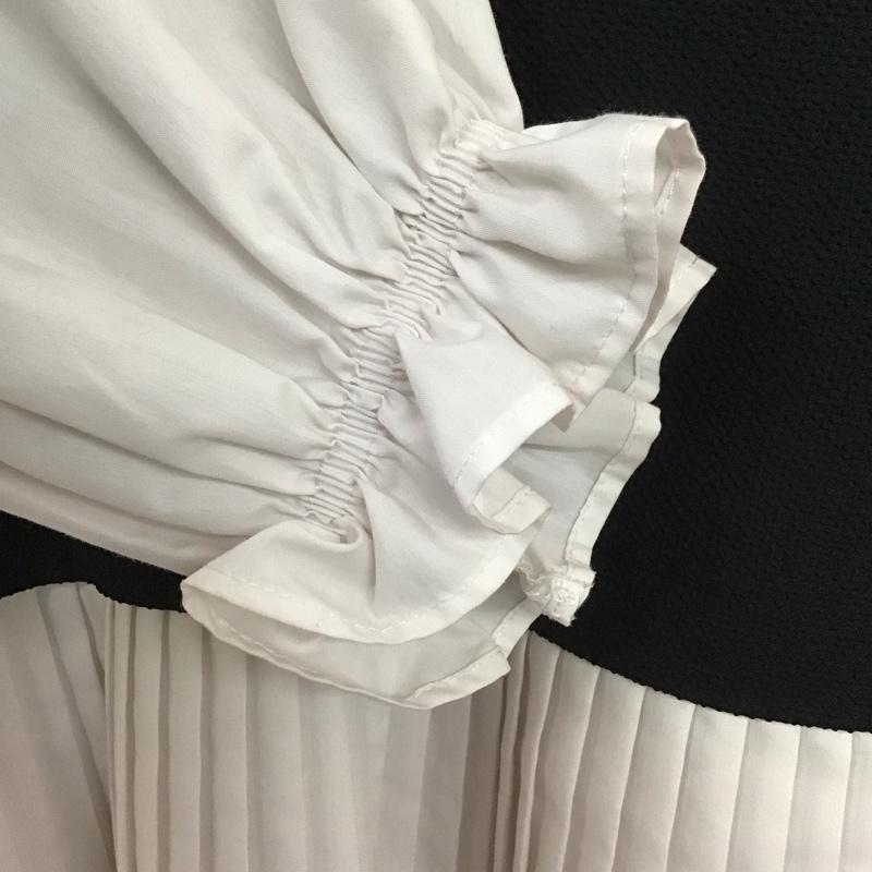 ザラ ZARA カットソー 長袖 XS 無地 白 / ホワイト / X 黒 / ブラック / レディース USED 古着 中古 10124804