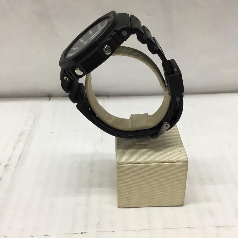 ジーショック G-SHOCK 腕時計 アナログ(クォーツ式) GA-2100 八角形 箱有 ロゴ、文字 黒 / ブラック / メンズ USED 古着 中古 10106506