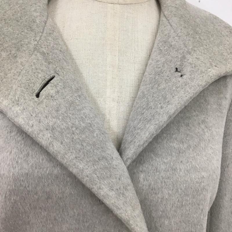 バーバリーロンドン Burberry London コート コート一般 コート カラージャケット アウター アンゴラコート 40 無地 灰 / グレー / レディース USED 古着 中古 10107382