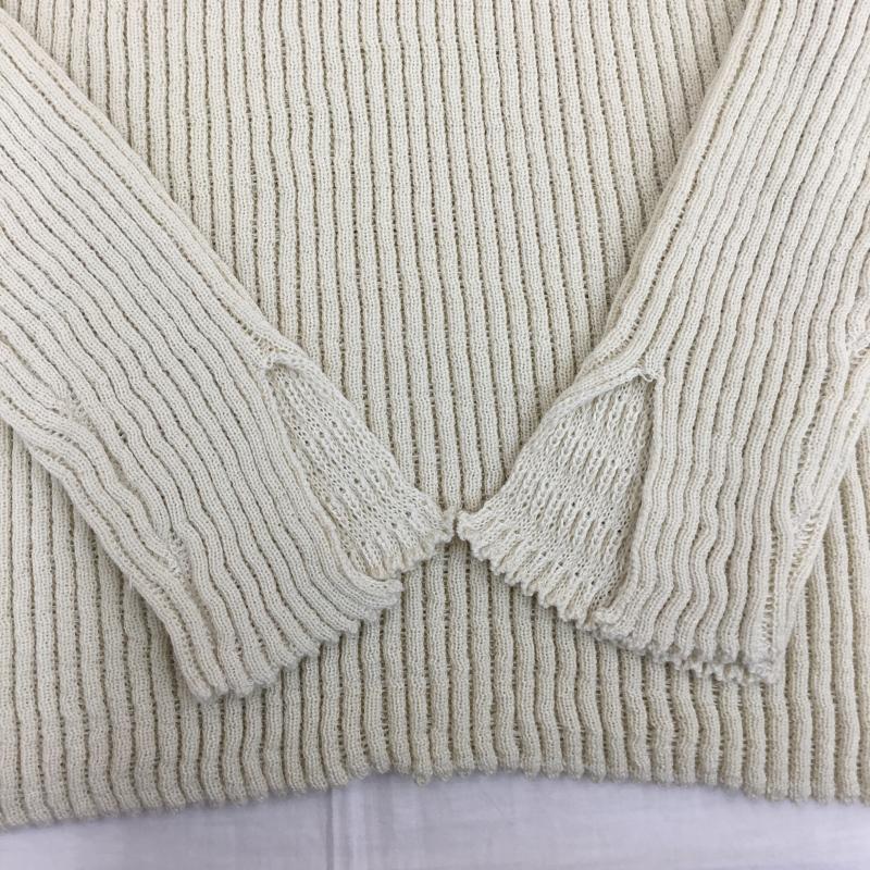 フリークスストア FREAK S STORE カットソー 長袖 ニットカットソー FREE 無地 ベージュ / ベージュ / レディース USED 古着 中古 10139807